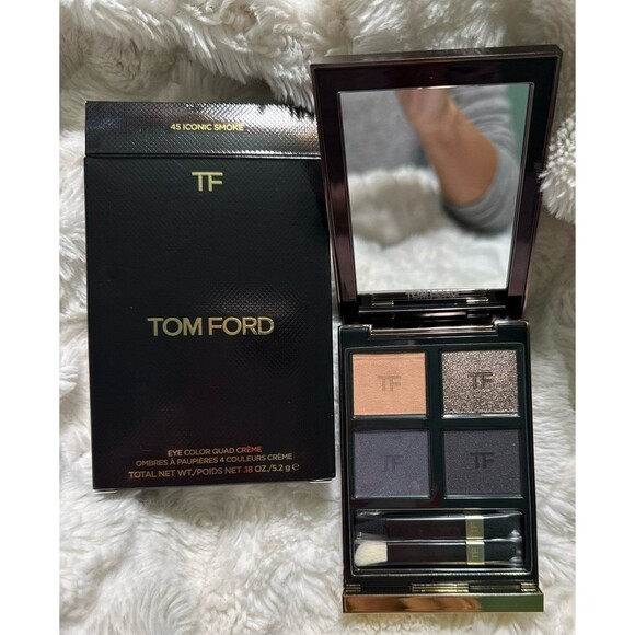 Tom Ford Eye Color Quad Eyeshadow Palette Shade: 45 Iconic Smoke Full Size - Picture 1 of 7